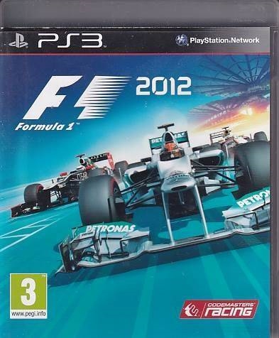 Formula 1 2012 - PS3 - (B Grade) (Genbrug)